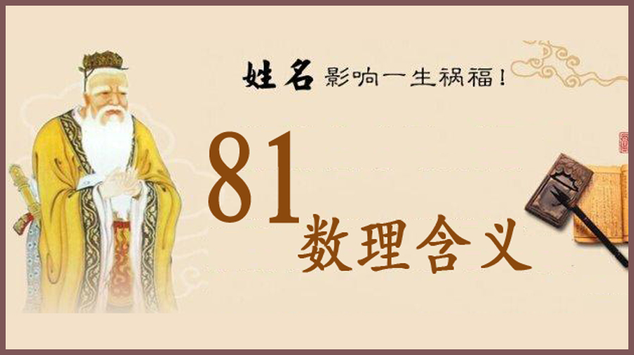 81个数理含义详细解析
